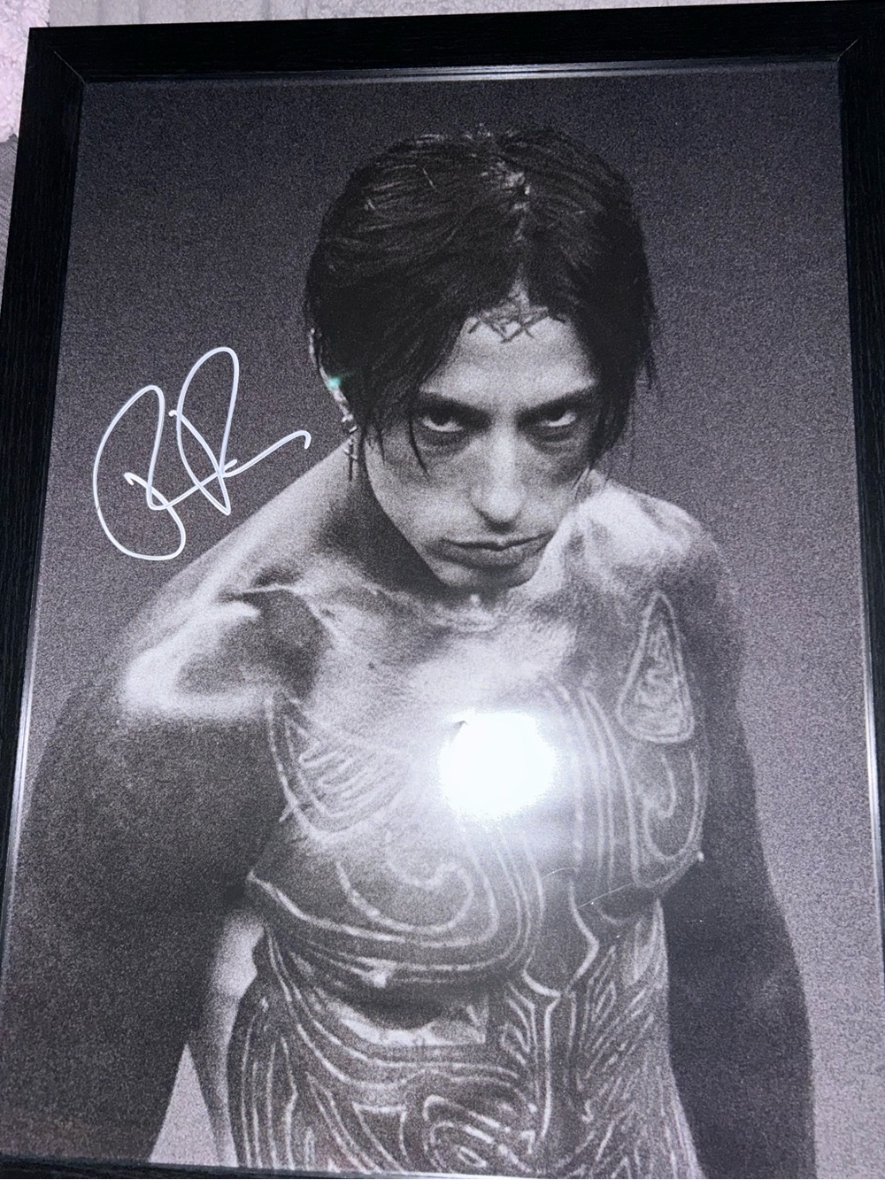 Falling In Reverse SIGNED poster with frame - Picture 2 of 4